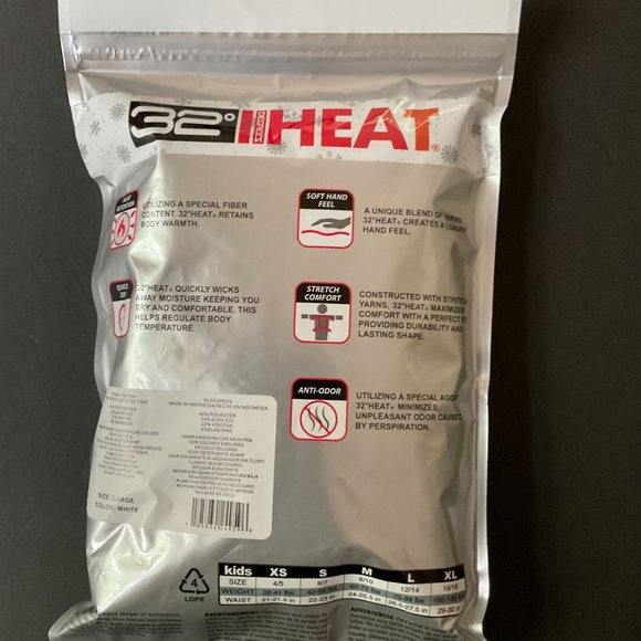 32 DEGREES HEAT Kids Long Sleeve Crew Neck & Legging Set NIP Size 12-14 L - Picture 4 of 5